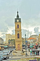 Ottoman's Clock in Jaffa, Israel