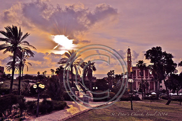 St. Peter's Church in Jaffa, Israel