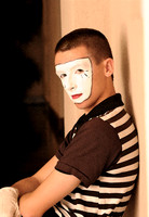 "Watercolor Mime"