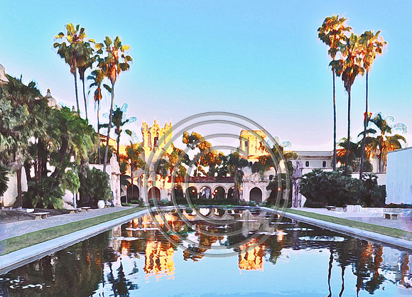"Balboa Park Pond"